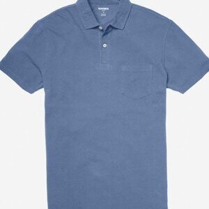 Bonobos summer weight slim polo - blue